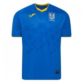 Camisolas de futebol Ucrânia Equipamento Alternativa Euro 2020 Manga Curta